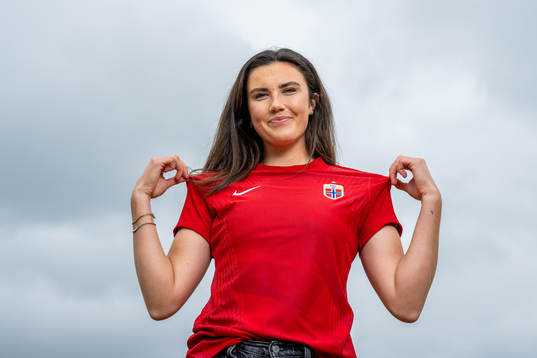 Ingrid Syrstad Engen of the Norwegian national football