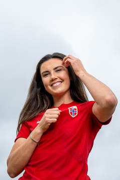 Ingrid Syrstad Engen of the Norwegian national football