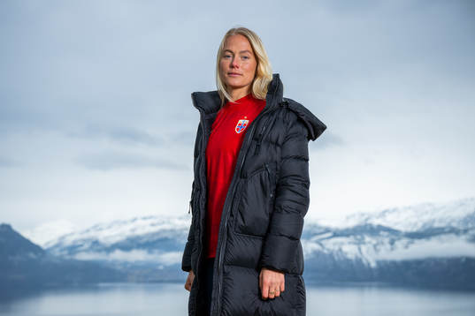 Guro Bergsvand of the Norwegian national football team