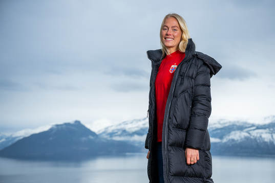 Guro Bergsvand of the Norwegian national football team