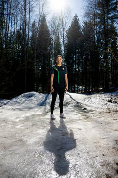 Goalkeeper Cecilie Fiskerstrand of the Norwegian national