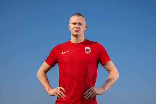 Erling Braut Haaland of the Norwegian national football