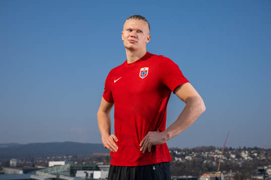 Erling Braut Haaland of the Norwegian national football