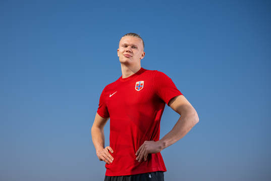 Erling Braut Haaland of the Norwegian national football