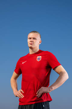 Erling Braut Haaland of the Norwegian national football