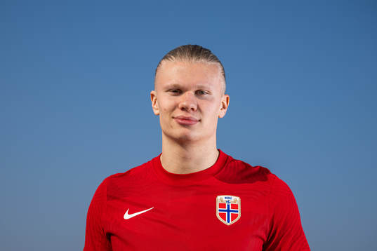 Erling Braut Haaland of the Norwegian national football
