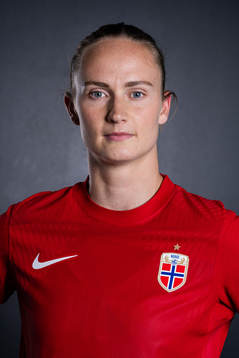 Caroline Graham Hansen of the Norwegian national football