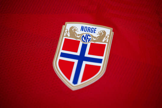 The home kit of the Norwegian national football team