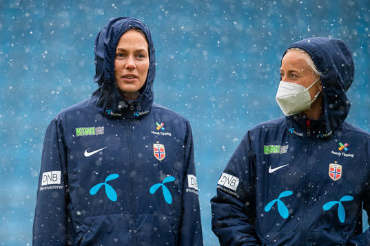 Guro Bergsvand and Anja Sønstevold of Norway
