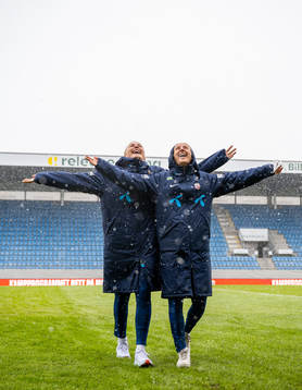 Guro Bergsvand and Anja Sønstevold of Norway