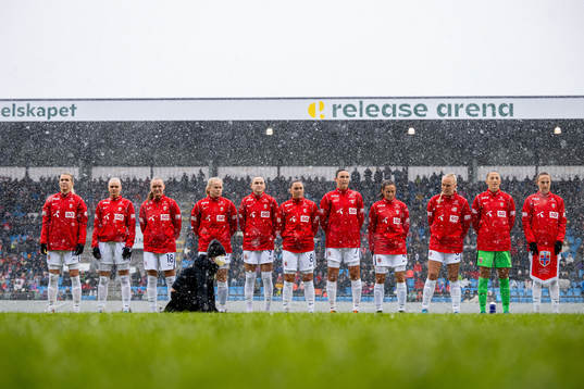 Ada Hegerberg, Karina Sævik, Frida Maanum, Julie Blakstad,