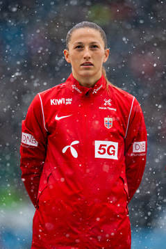 Goalkeeper Cecilie Fiskerstrand of Norway