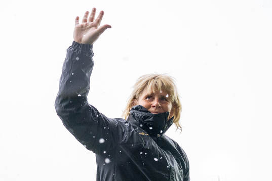 Karin Anneli Andersen, head coach of Kosovo