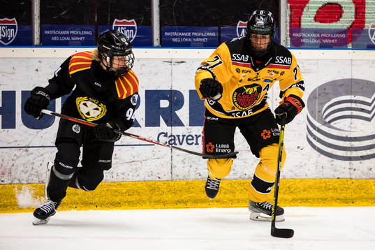 Brynäs Anna Meixner och Luleås Anna Kjellbin