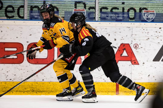 Luleås Wilma Sjölund och Brynäs Josefin Bouveng