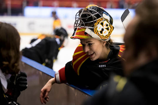 Brynäs målvakt Evelina Mäkinen