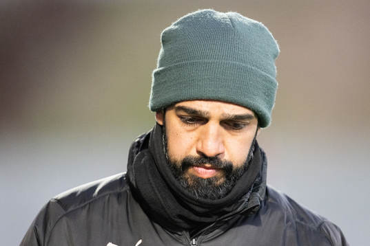 IFK Malmös tränare Firat Sahan deppar