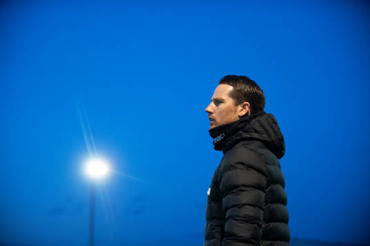IFK Hässleholms tränare Johan Persson220408 i matchen i