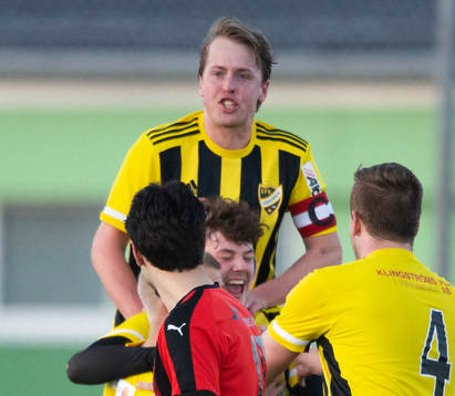 IFK Hässleholms Max Nilsson gör 2-0 i matchen i div. 2