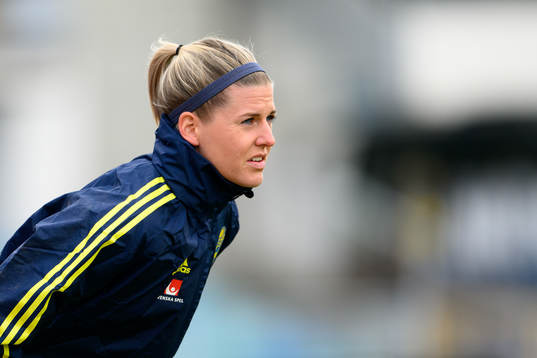 Olivia Schough of the Swedish women's national football team