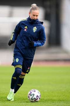 Filippa Curmark of the Swedish women's national football