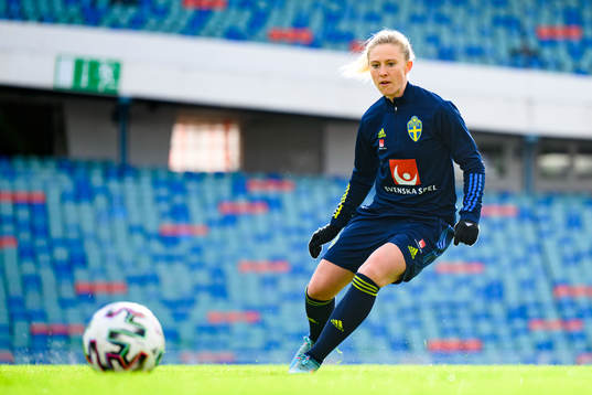 Rebecka Blomqvist of the Swedish women's national football