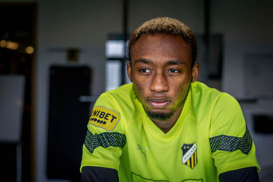 Häckens Benie Traoré rehab tränar