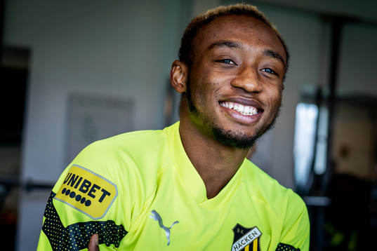 Häckens Benie Traoré rehab tränar