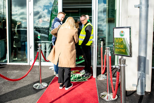 Entré till Rögles VIP loge