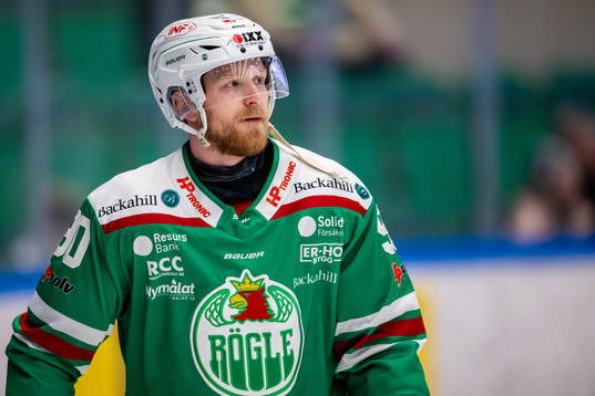 under kvartsfinal fem i SHL mellan Rögle och Oskarshamn