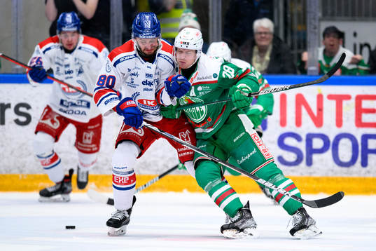 Oskarshamns Tomas Zohorna och Rögles Anton Bengtsson