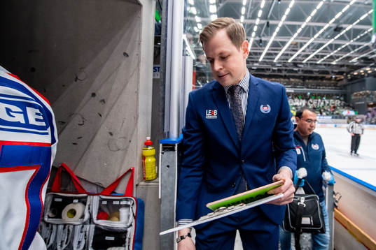 Oskarshamns tränare Martin Filander