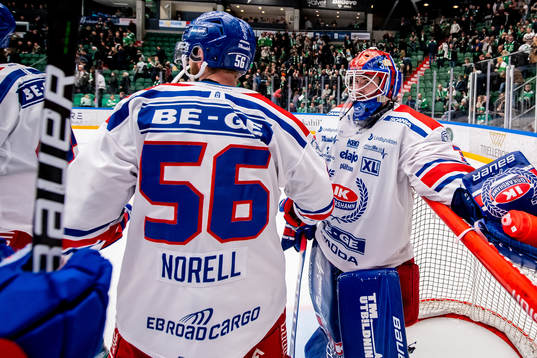 Oskarshamns målvakt Tim Juel