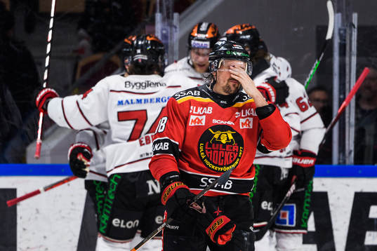 Luleås Sami Lepistö deppar
