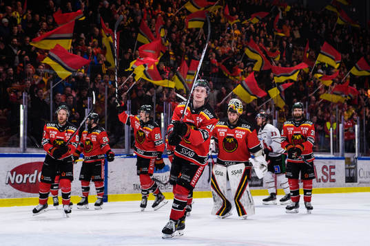 Luleås Pontus Andreasson jublar