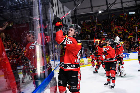Luleås Pontus Andreasson jublar