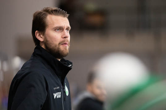 Rögles tränare Daniel Johansson
