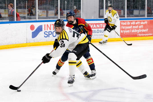 Brynäs Noel Nordh och Djurgårdens Sebastian Lillsund