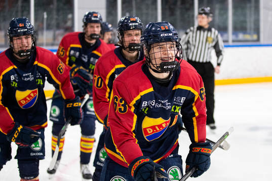 Djurgårdens Sebastian Lillsund jublar