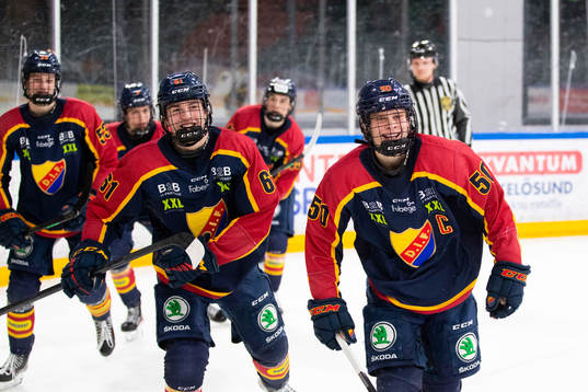 Djurgårdens Caesar Björk jublar