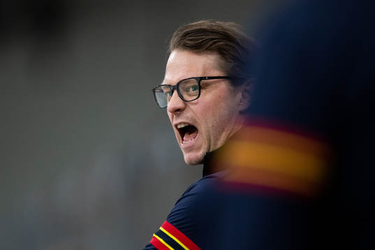 Djurgårdens tränare Martin Linder-Öst