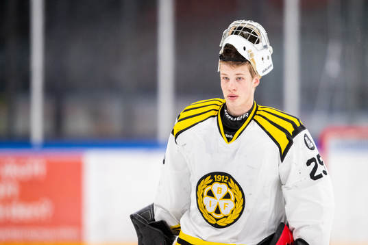 Brynäs målvakt Isac Grönhagen
