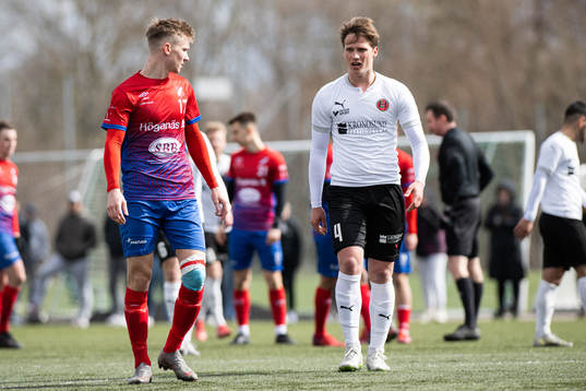 Höganäs Hugo Bogren och Hittarps Alex Sjöholm