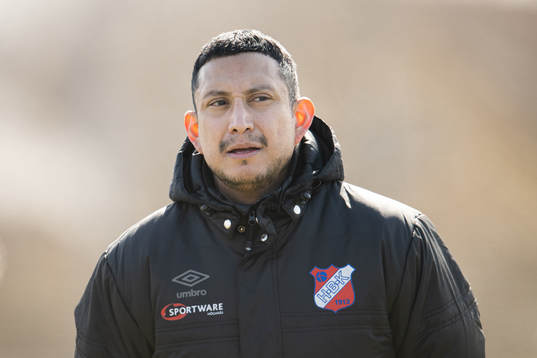 Höganäs assisterande tränare Abel Ramirez