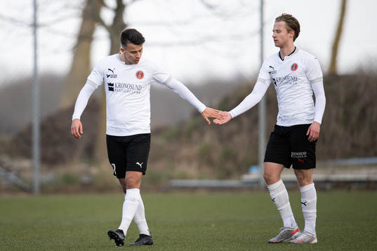 Hittarps William Fredland och Teddy Bermudez
