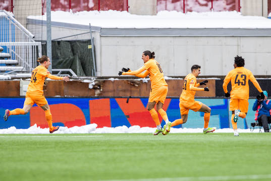 AFC Eskilstunas Amar Muhsin jublar