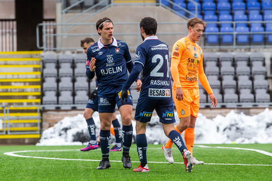 Örgrytes Kevin Ackermann jublar