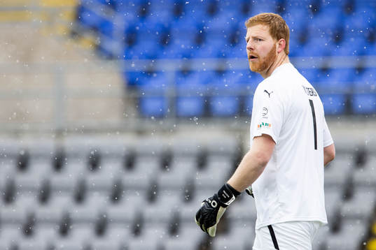 Eskilstunas målvakt Nick Wolters