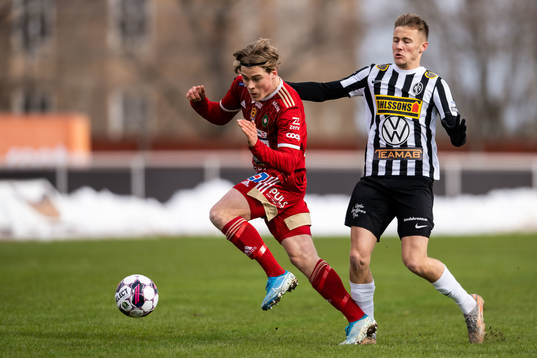 Skövdes Linus Mattsson och Landskronas Melker Heier