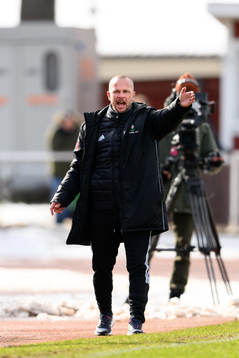 Skövdes tränare Tobias Linderoth
